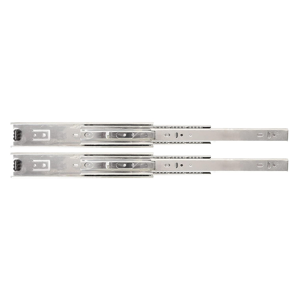 Link Soft Close Telescopic Channel 16 inch 45kg 2 Pc Set (Silver)