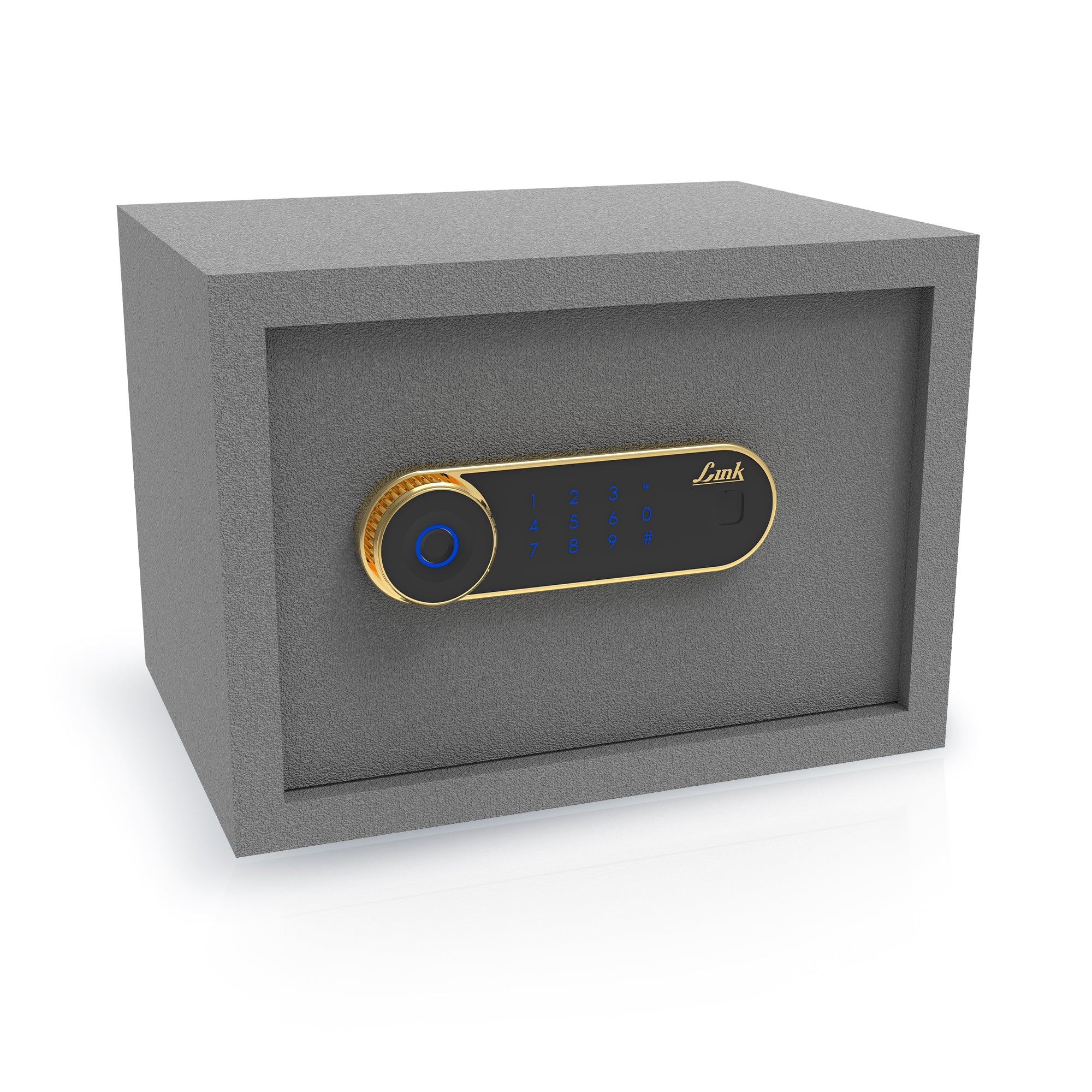 Link Smart Zytron Safe Locker for Home | 16 Litres | Link Digital Lock | Link Locker Safe For Home | Master & User PIN Code Access | Fingerprint Locker | Tijori Locker | Grey